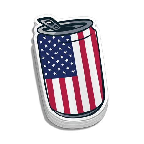 USA Can Hard Hat Decal - Diesel Freak