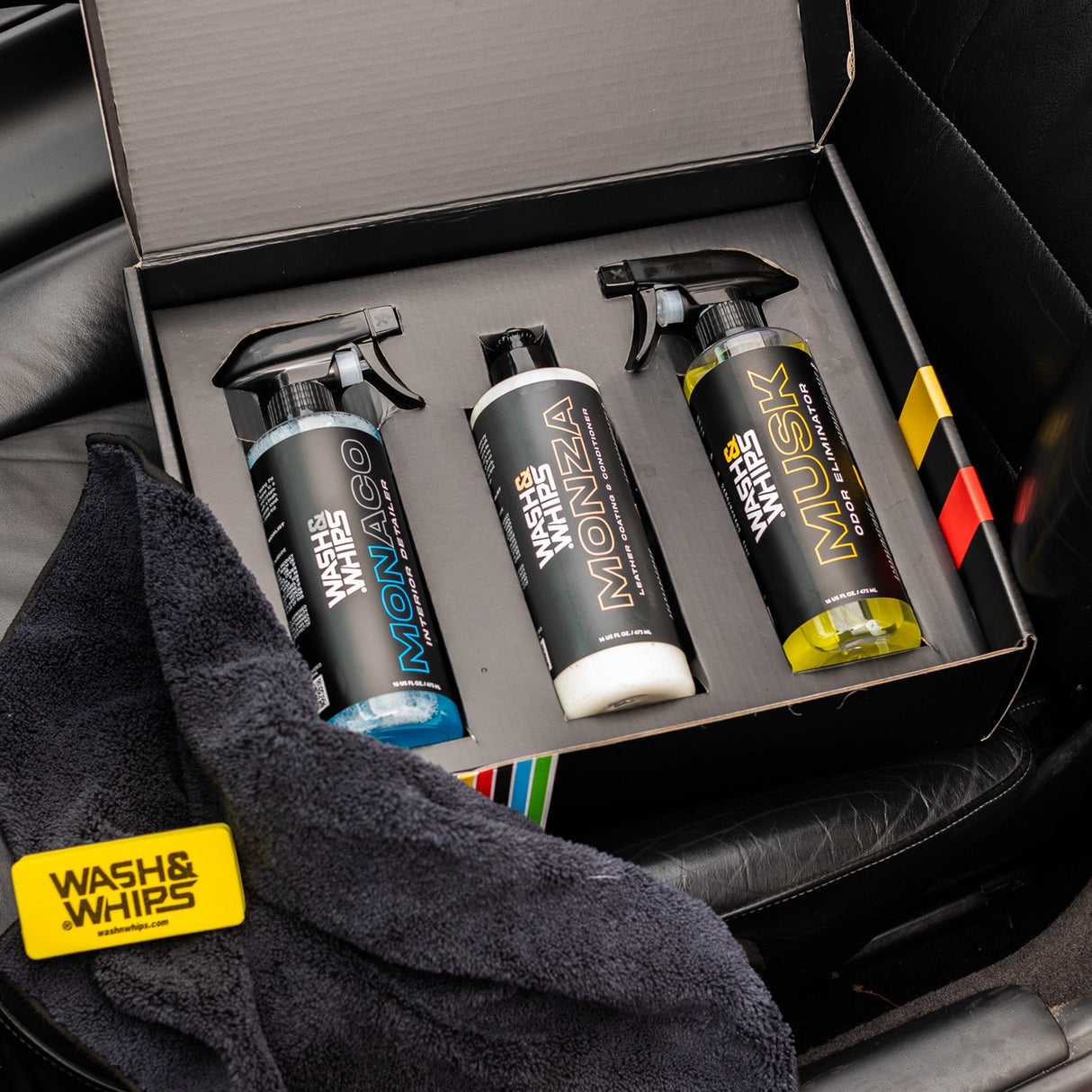 WASH&WHIPS 3 - Step Car Care System - Diesel Freak