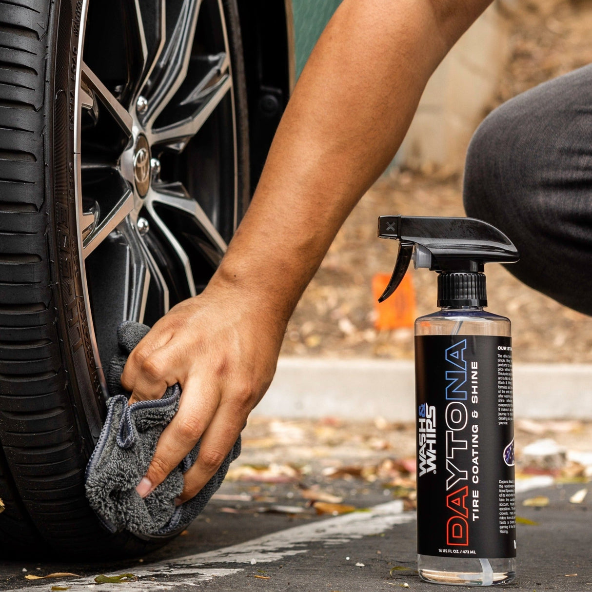 WASH&WHIPS Daytona Tire Coating & Shine - Diesel Freak