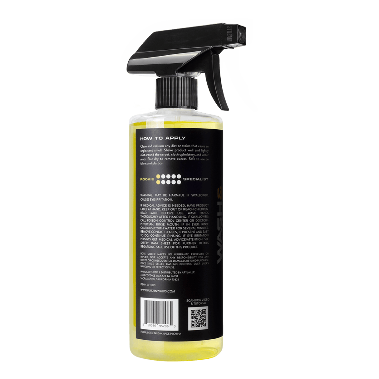 WASH&WHIPS Musk Odor Eliminator [New Customer Offer 16oz (see promo in cart)] - Diesel Freak