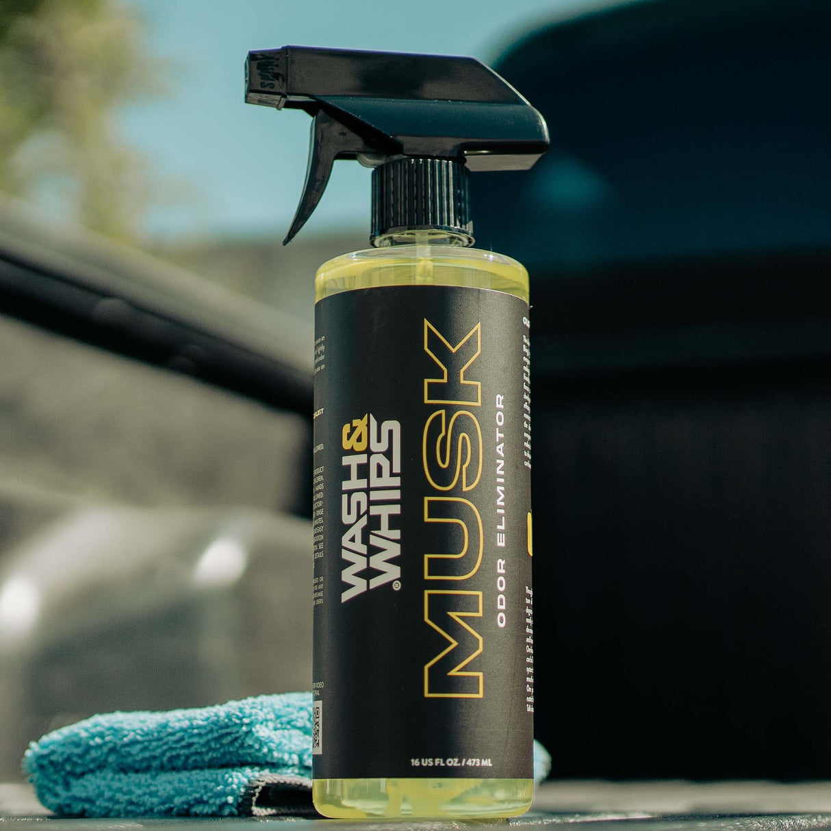 WASH&WHIPS Musk Odor Eliminator [New Customer Offer 16oz (see promo in cart)] - Diesel Freak