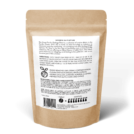 WASH&WHIPS Pit Stop Glass Cleaner / All Surface Cleaner Refill Tablets (Makes 5 Gallons) - Diesel Freak