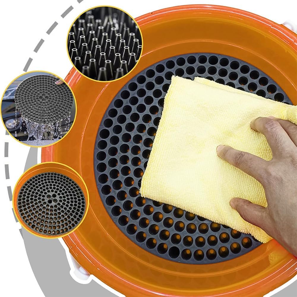 WASH&WHIPS Pit Stop Particle Interceptor - Fits 5 / 3.5 G Buckets - Diesel Freak