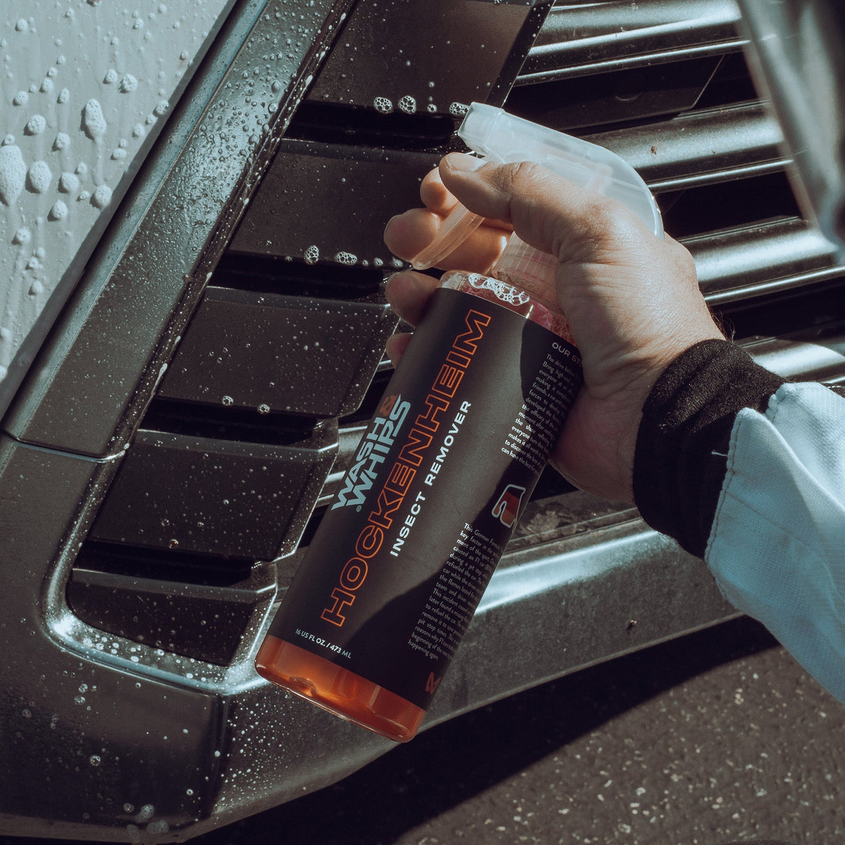 WASH&WHIPS Quick Detailing Pro Kit for Auto Detailing - 16 - Piece Complete Car Care Set - Diesel Freak