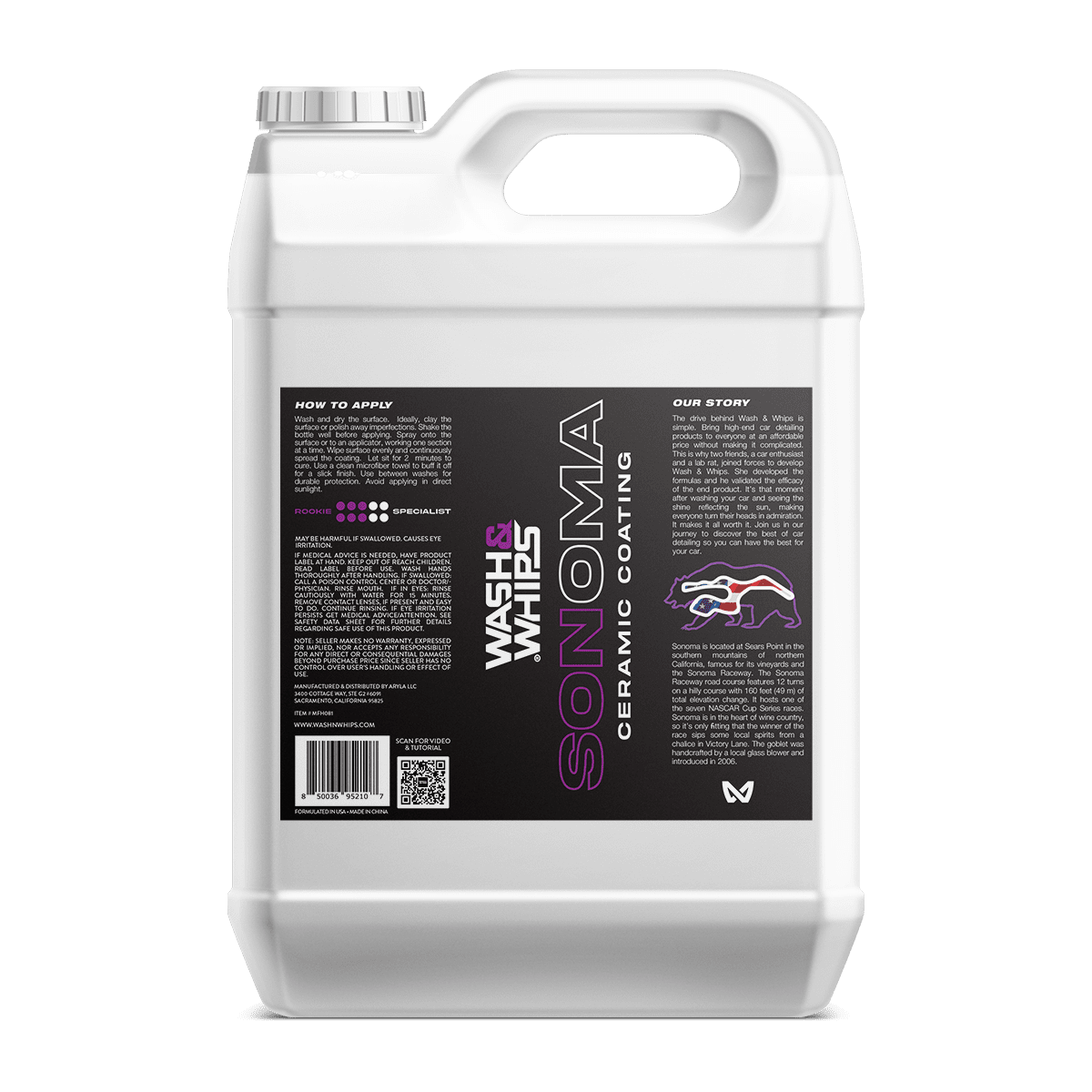 WASH&WHIPS Sonoma Ceramic Finishing Coating Spray - 9H - Diesel Freak