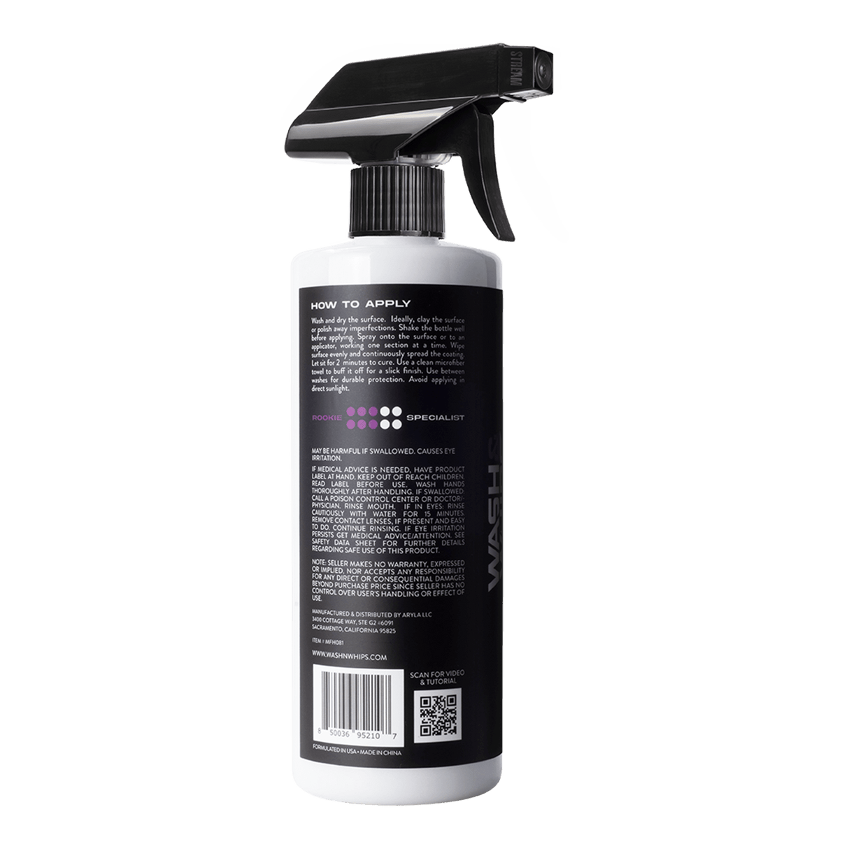 WASH&WHIPS Sonoma Ceramic Finishing Coating Spray - 9H - Diesel Freak