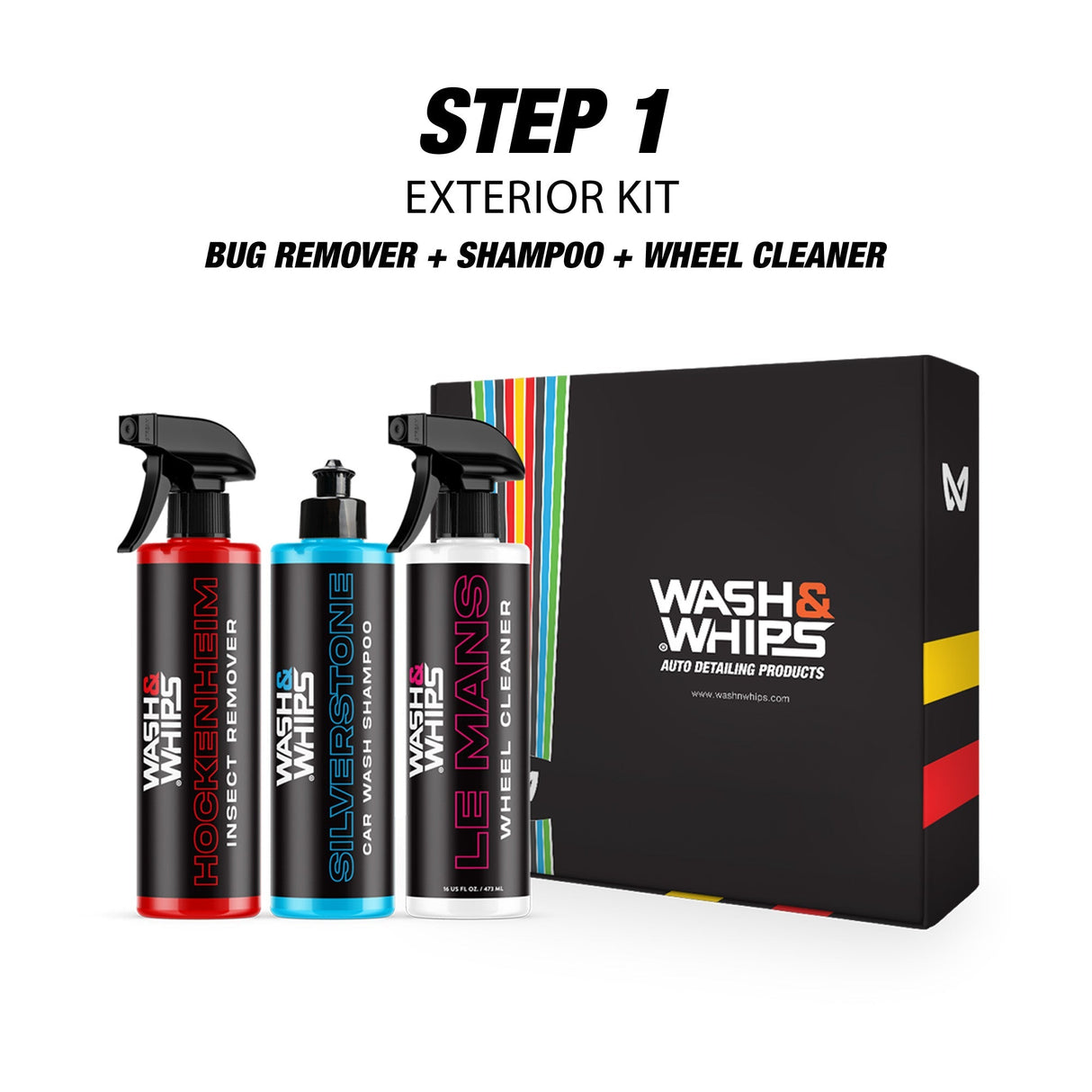 WASH&WHIPS WASH - Exterior Car Wash Kit (Step 1) - Diesel Freak