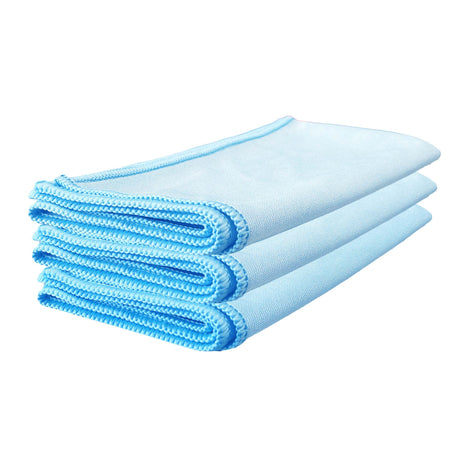 WASH&WHIPS Wipe Once Microfiber Glass Cleaning Cloth Pro - 3 Pack - Diesel Freak