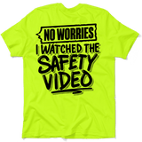 Watched the Safety Videos - Safety Workwear T-Shirt - Diesel Freak