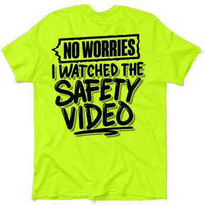 Watched the Safety Videos - Safety Workwear T-Shirt - Diesel Freak