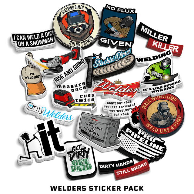 Welders Sticker Pack - Diesel Freak