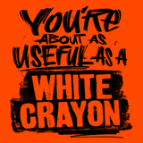 White Crayon - Safety Yellow T-Shirt - Diesel Freak