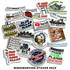 Woodworkers Sticker Pack - Diesel Freak