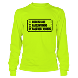 Working Hard - Long Sleeve T-Shirt - Diesel Freak