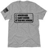 Working Hard - Safety T-Shirt - Diesel Freak
