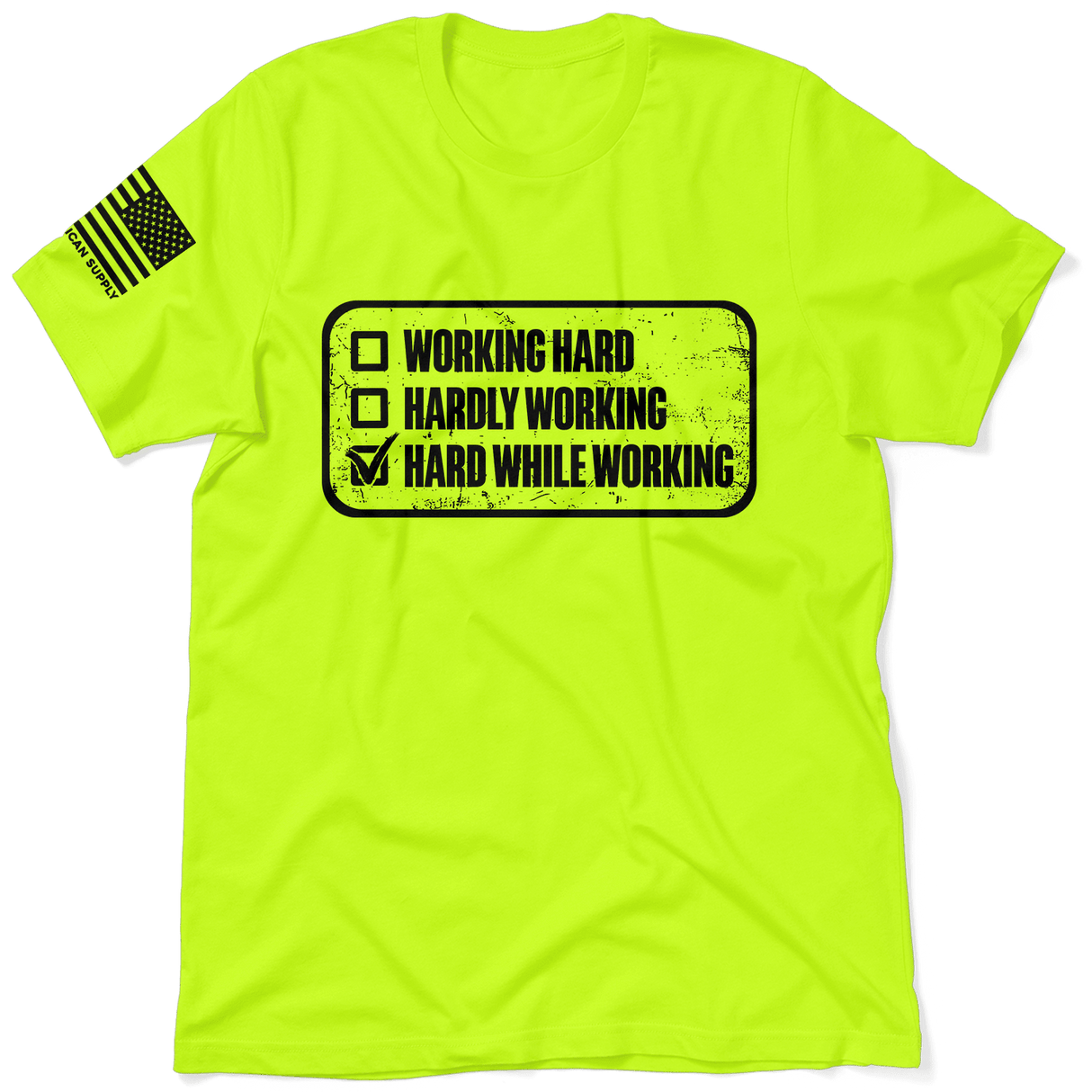 Working Hard - Safety T-Shirt - Diesel Freak