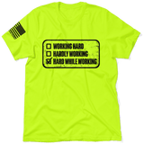 Working Hard - Safety T-Shirt - Diesel Freak