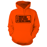 Working Hard - Safety Yellow Hoodie - Diesel Freak