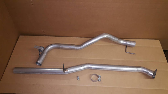2.25" Aluminized Performance Exhaust Kit, Right Side Exit - Diesel Freak