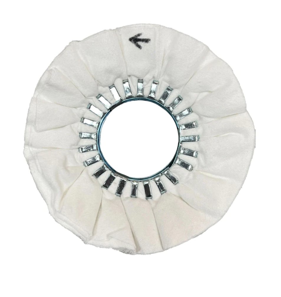 8" Domet Flannel Buffing Wheel - Diesel Freak