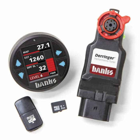 Banks Derringer Tuner, w/DataMonster with ActiveSafety, includes Banks iDash 1.8 DataMonster - Diesel Freak