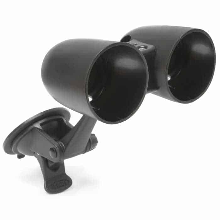 Banks Dual Gauge Pod Suction Mount 52mm, Sticky Base Suction Mount - Diesel Freak