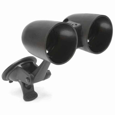 Banks Dual Gauge Pod Suction Mount 52mm, Sticky Base Suction Mount - Diesel Freak