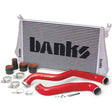 Banks Intercooler Upgrade - Includes Boost Tubes (red powder-coated) - Diesel Freak