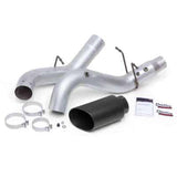Banks Monster Exhaust System 5-inch Single Exit, Cerakote Black Tip - Diesel Freak