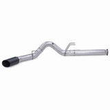 Banks Monster Exhaust System 5-inch Single Exit, Cerakote Black Tip - Diesel Freak