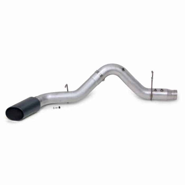 Banks Monster Exhaust System 5-inch Single Exit, Cerakote Black Tip - Diesel Freak
