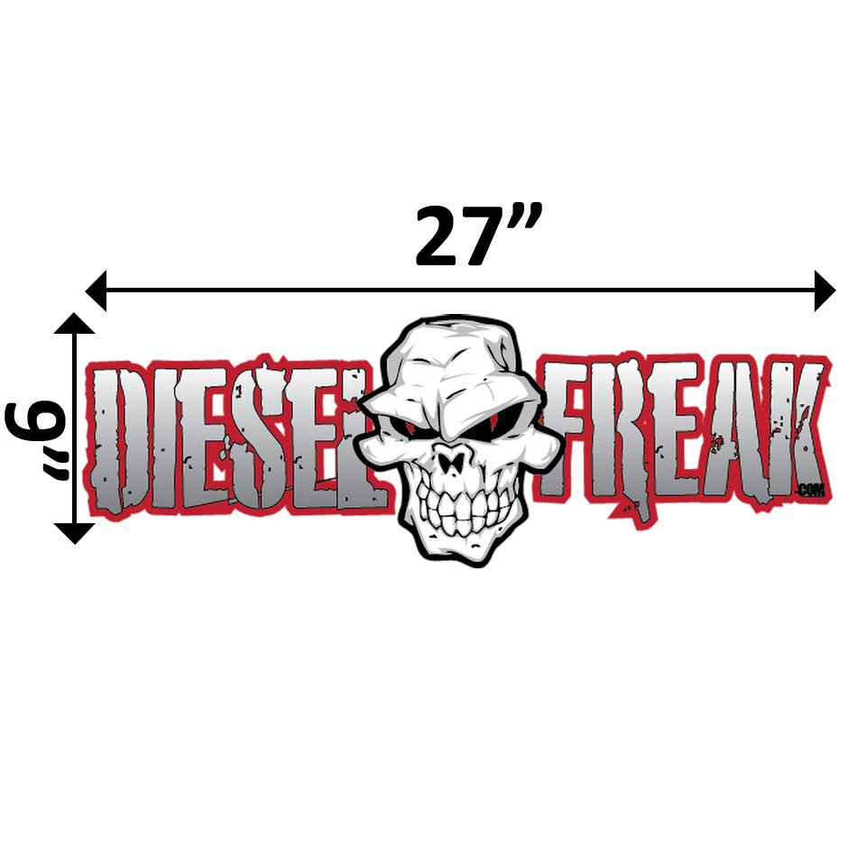 Big Diesel Freak Decal - Diesel Freak