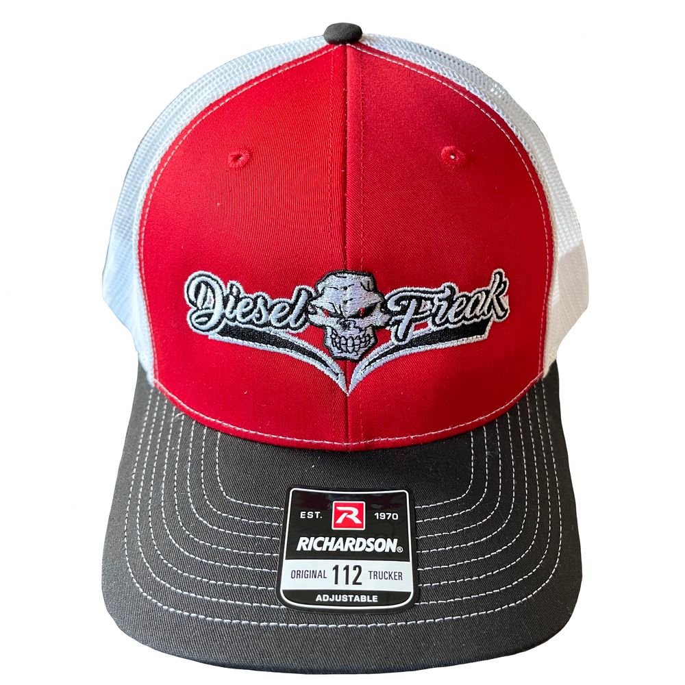 Black & Red K Whopper Snapback - Diesel Freak - Diesel Freak