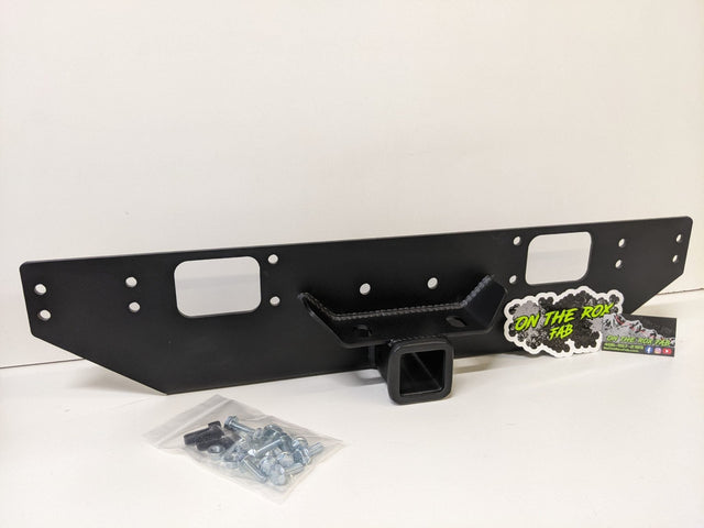 Bolt-on Receiver Hitch for Roxor-Black Powder Coat - Diesel Freak