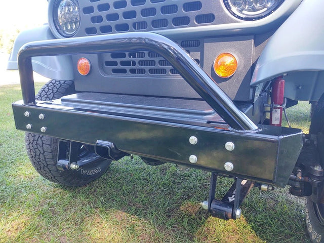 CECCO ROXOR STUBBY BUMPER - 42" WIDE PLUS 2" RECEIVER with BULLBAR - Diesel Freak
