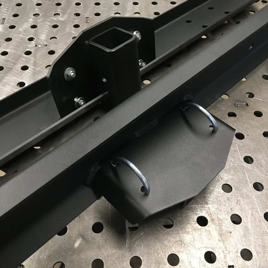 Cecco Roxor Stubby Bumper - 42" Wide Plus 2" Receiver - Diesel Freak