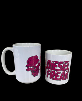 Diesel Freak Pink Stacked Coffee Mug - Diesel Freak