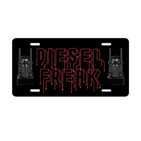 Dripping Diesel License Plate - Diesel Freak