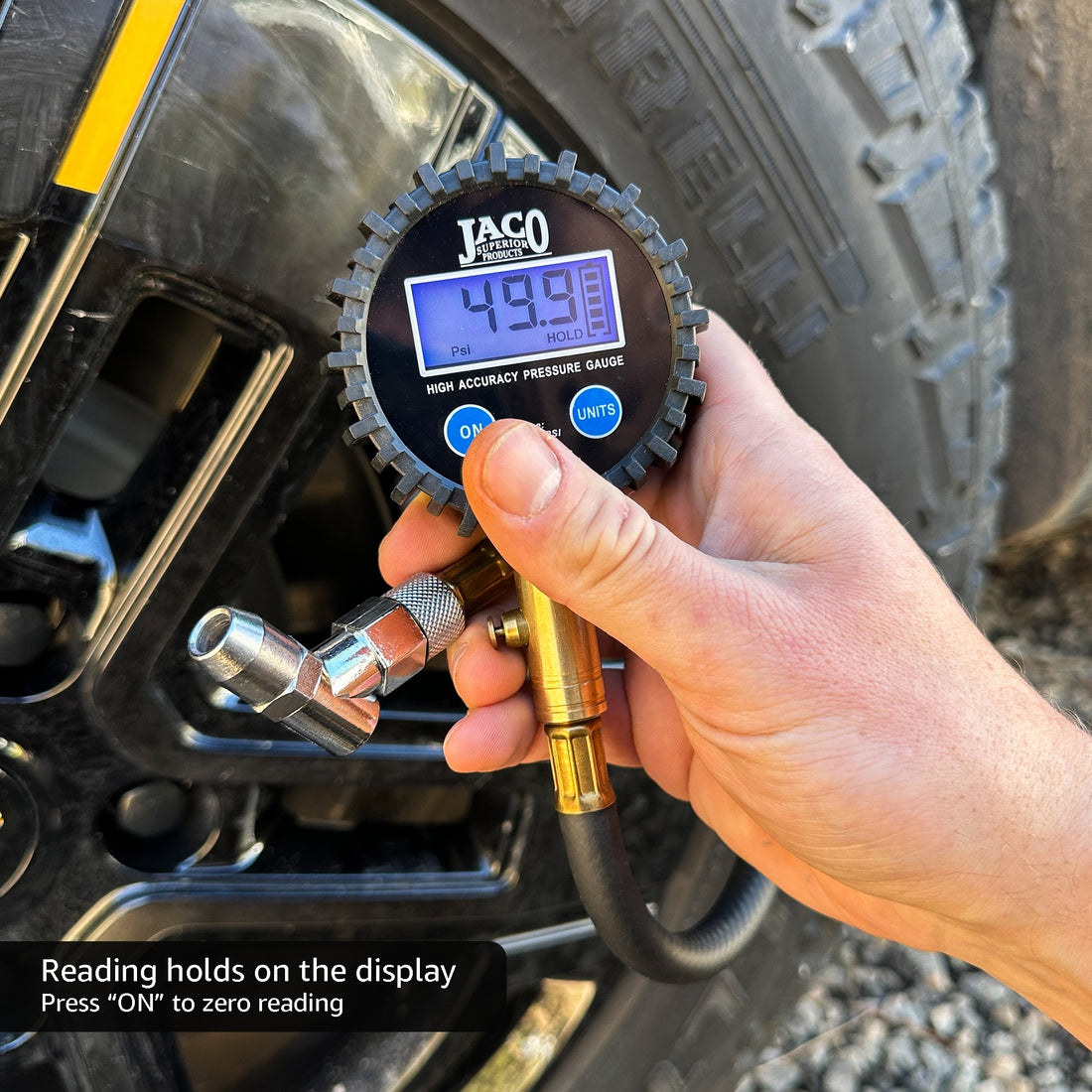 ElitePro™ Digital Tire Pressure Gauge - Professional Accuracy - 100 PSI - Diesel Freak
