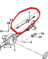 Inner Front Axle Shaft - LH side - Diesel Freak