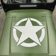 Military Star Roxor Hood Decal - Diesel Freak