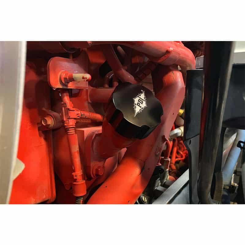 PDI Billet Oil Fill Cap for Cummins ISX and X15 Diesel Freak