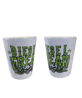 Power and Performance Ceramic Shot Glass - Diesel Freak