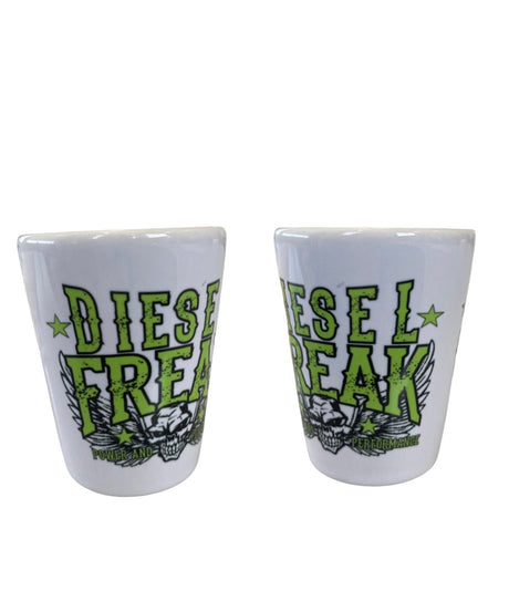 Power and Performance Ceramic Shot Glass - Diesel Freak