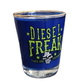 Power and Performance Shot Glass - Gold Rim - Diesel Freak