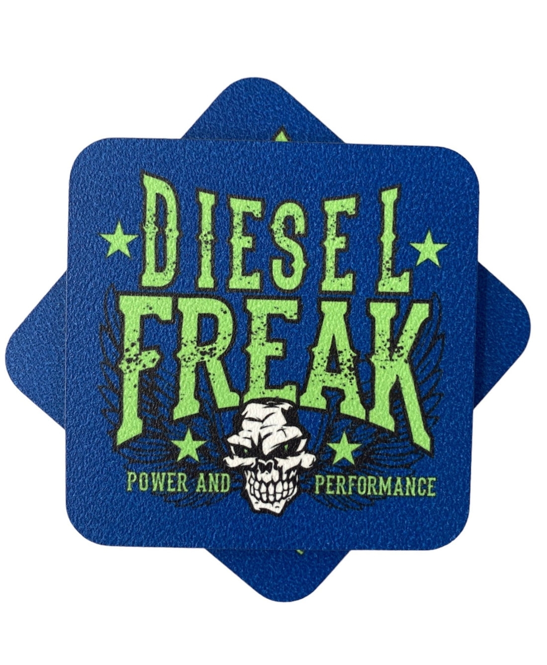 Power and Performance Textured Coaster - Diesel Freak