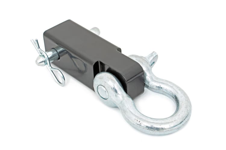 RC 2-inch receiver D-ring shackle kit w/ pin - Diesel Freak