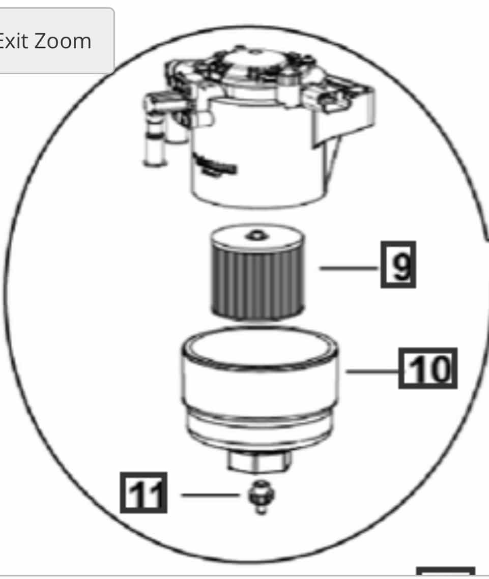 Roxor Fuel Filter Assy - Diesel Freak