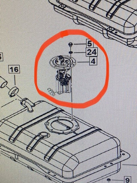 Roxor In-Tank Fuel Pump Assy - Diesel Freak