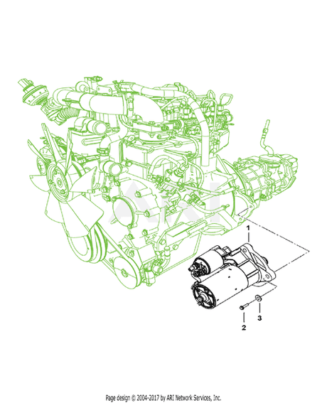 Roxor OEM Automatic Trans Starter Motor - Diesel Freak